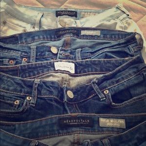 4 pair of Aeropostale’s jeans.